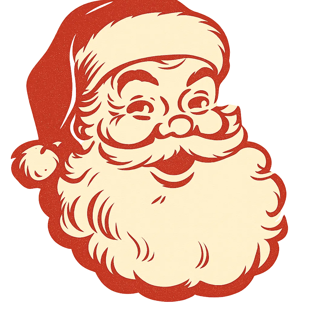 Santa Claus sticker