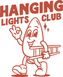 Hanging Lights Club Logo - Holiday Lights Service